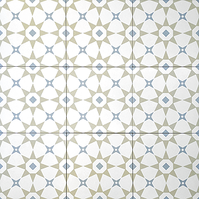 Stonehouse Studio Valletta Pebble Patterned Wall and Floor Tiles - 225 x 225mm