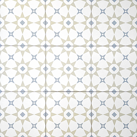 Stonehouse Studio Valletta Pebble Patterned Wall and Floor Tiles - 225 x 225mm