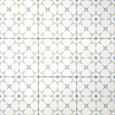 Stonehouse Studio Valletta Pebble Patterned Wall and Floor Tiles - 225 x 225mm