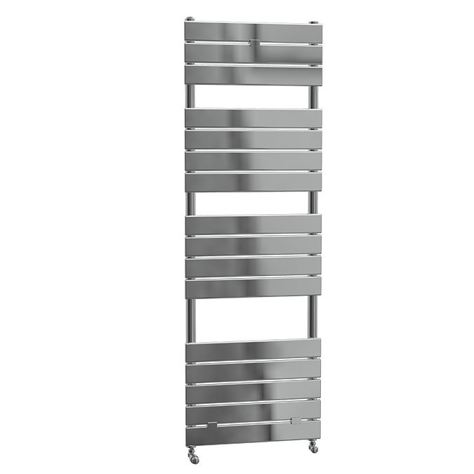 Straight Heated Towel Rail 1512 x 500mm Chrome Large Image