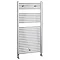 Straight Multi-Rail Radiator 600 x 1200mm - Chrome - Ex Display Large Image
