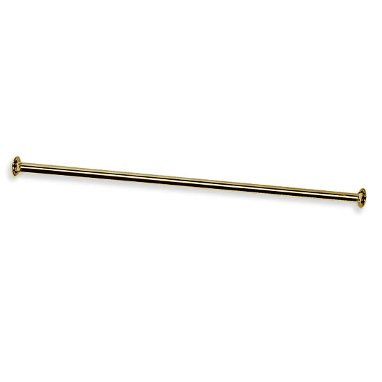 Straight Shower Curtain Rail - 1" Tube - Gold - 2 Length Options Large Image