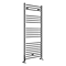 Diamond Heated Towel Rail - W500 x H1200mm - Chrome - Straight