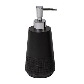 Strata Black Liquid Soap Dispenser Large Image