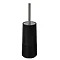 Strata Black Toilet Brush & Holder Large Image