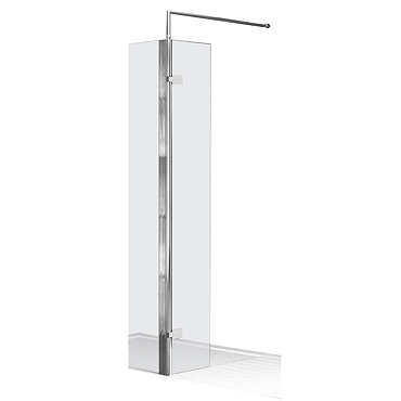 Nova Wet Room Screen - Various Sizes (1850mm High)  Feature Large Image