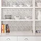 Subway Carrara Peel & Stick Backsplash Tiles - Pack of 4  Newest Large Image