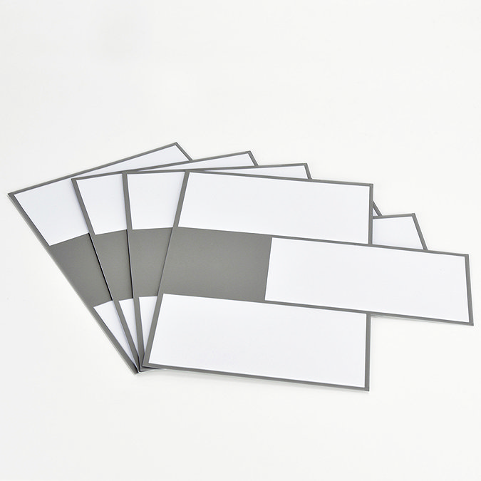 Subway Peel & Stick Backsplash Tiles - Pack of 4  Feature Large Image