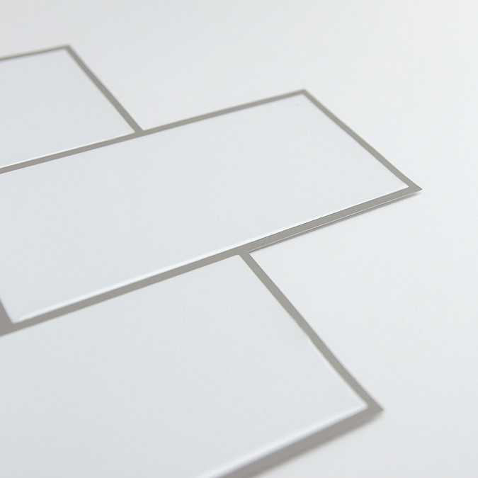 Subway Peel & Stick Backsplash Tiles - Pack of 4  Standard Large Image