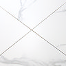 Sula Matt White Marble Effect Wall and Floor Tiles - 450 x 450mm