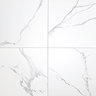 Sula Matt White Marble Effect Wall & Floor Tiles – 450 x 450mm