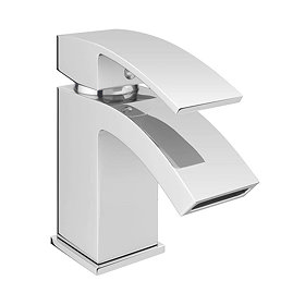 Summit Cloakroom Tap with Waste - Chrome Large Image