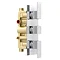 Summit Concealed Thermostatic Triple Shower Valve  Newest Large Image