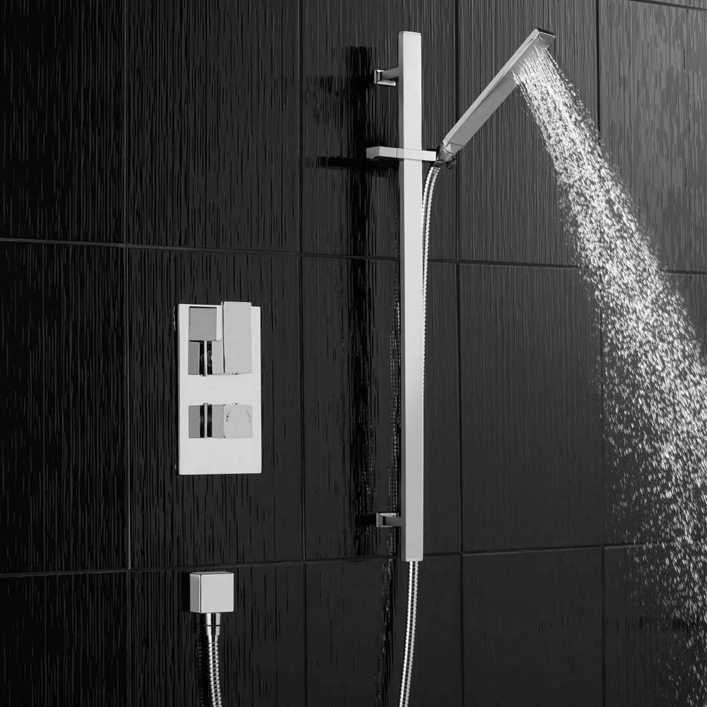 Summit Concealed Thermostatic Twin Shower Valve | Available Online