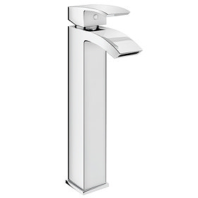 Summit High Rise Mono Basin Mixer without Waste - Chrome Large Image