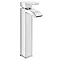Summit High Rise Waterfall Basin Mixer + Oval Counter Top Basin  In Bathroom Large Image