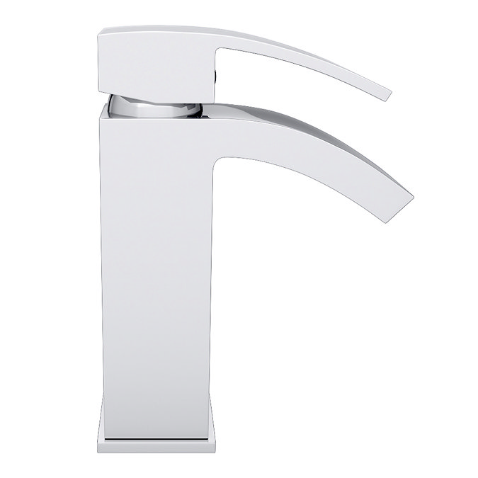 Summit Mono Basin Mixer with Waste - Chrome  Standard Large Image