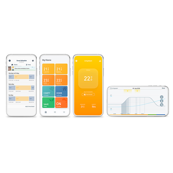 Tado Wireless Smart Thermostat V3+ Starter Kit with Hot Water Control  Newest Large Image