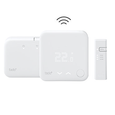 Tado Wireless Smart Thermostat V3+ Starter Kit with Hot Water Control  Profile Large Image