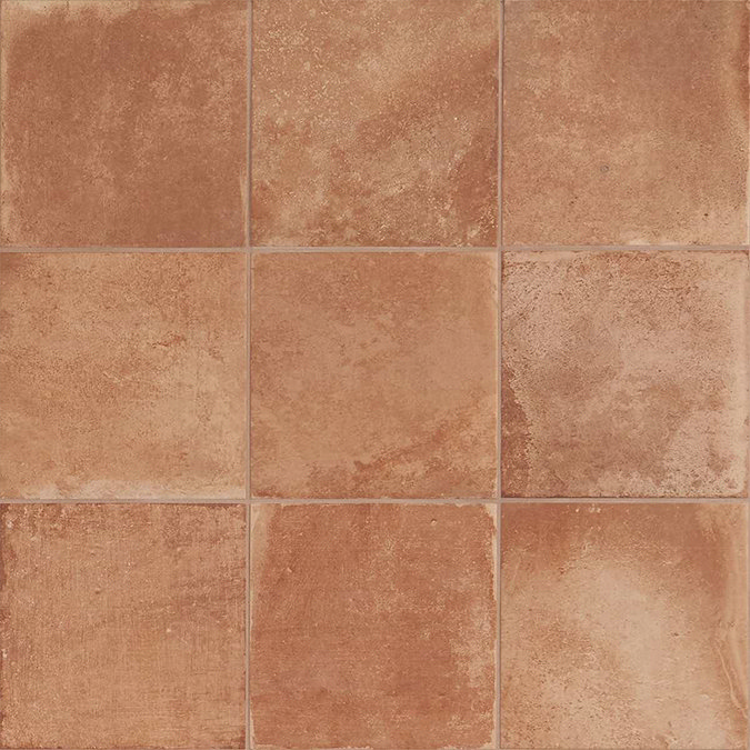 Talence Terracotta Wall and Floor Tiles - 200 x 200mm