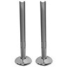 Talon Snappit Radiator Pipe Covers & Collars 200mm - Chrome - ACSNC/K2  Profile Large Image