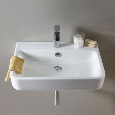 Tavistock Agenda 600mm Ceramic Basin & Bottle Trap Feature Large Image