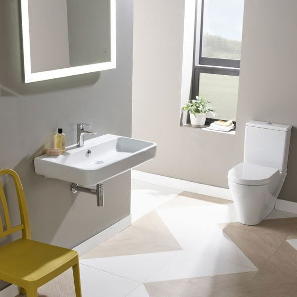 Tavistock Agenda 800mm Ceramic Basin & Bottle Trap Feature Large Image