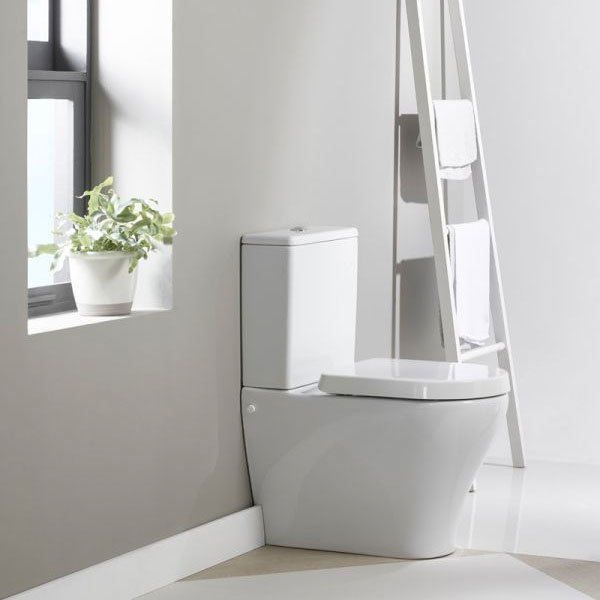 Tavistock Agenda Close Coupled WC & Soft Close Seat Profile Large Image