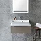 Tavistock Array 600mm Single Drawer Unit & Basin - Light Java Feature Large Image