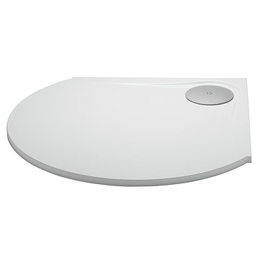 Tavistock Bow Front Quadrant Low Profile Shower Tray Profile Large Image