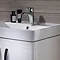 Tavistock Compass 600mm Freestanding Unit & Basin - Gloss White In Bathroom Large Image