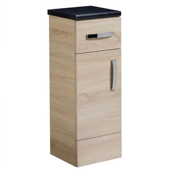 Tavistock Courier 300mm Freestanding Storage Unit - Oregon Oak Large Image