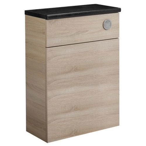 Tavistock Courier 600mm Back to Wall Unit - Oregon Oak Large Image