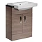 Tavistock Courier 600mm Semi-Countertop Unit & Basin - Montana Gloss Large Image