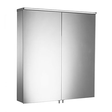 Tavistock Dynamic Double Door Mirror Cabinet with LED Light Profile Large Image