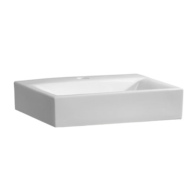 Tavistock Edge 460mm Ceramic Counter Top Basin - 1 Tap Hole - EG45C Large Image