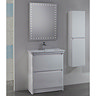 Tavistock Equate 700mm Freestanding Unit & Basin - Gloss White Feature Large Image