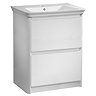 Tavistock Equate 700mm Freestanding Unit & Basin - Gloss White Large Image