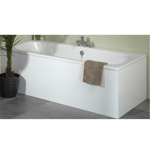 Tavistock Ethos Front Bath Panel - White Profile Large Image