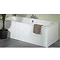 Tavistock Ethos Front Bath Panel - White Profile Large Image