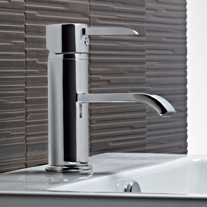 Tavistock Hype Basin Mixer with Click Waste - THP11 Profile Large Image