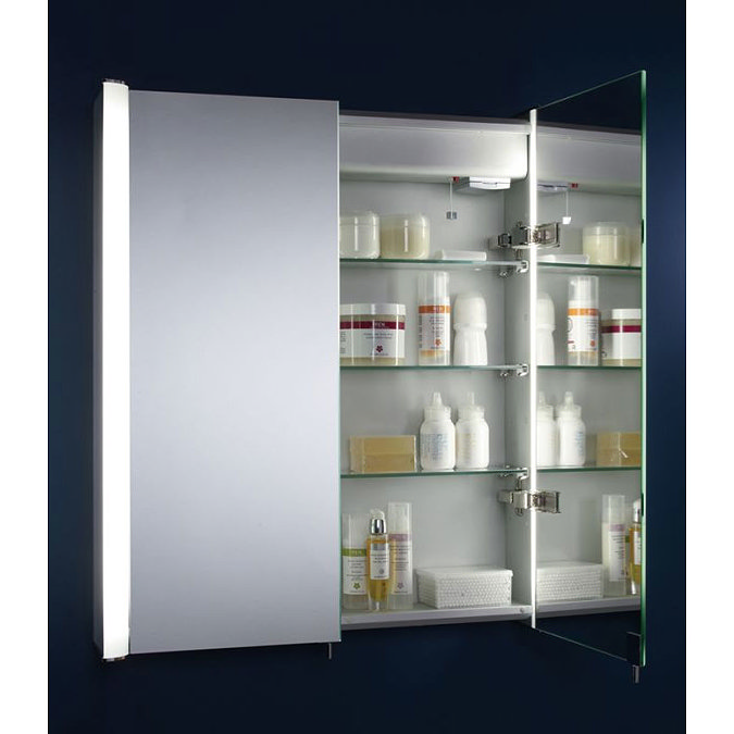 Tavistock Idea Double Door Illuminated Mirror Cabinet Standard Large Image