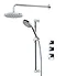 Tavistock Kinetic Thermostatic Concealed Dual Function Diverter Valve Shower System Large Image