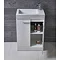 Tavistock Kobe 560mm Freestanding Unit & Basin - Gloss White Profile Large Image
