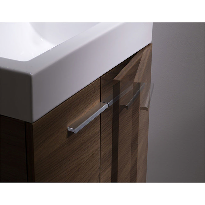 Tavistock Kobe 560mm Freestanding Unit & Basin - Walnut Profile Large Image