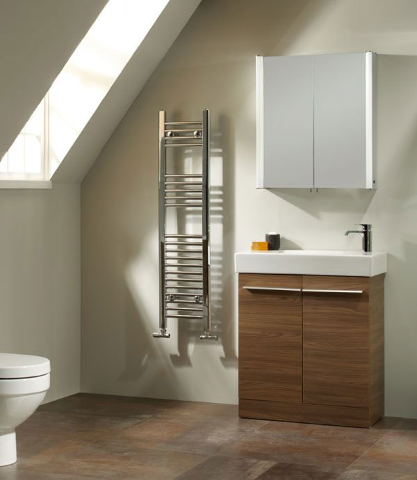 Tavistock Kobe 700mm Freestanding Unit & Basin - Walnut Profile Large Image