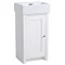 Tavistock Lansdown 400mm Cloakroom Unit with Basin - Linen White Large Image