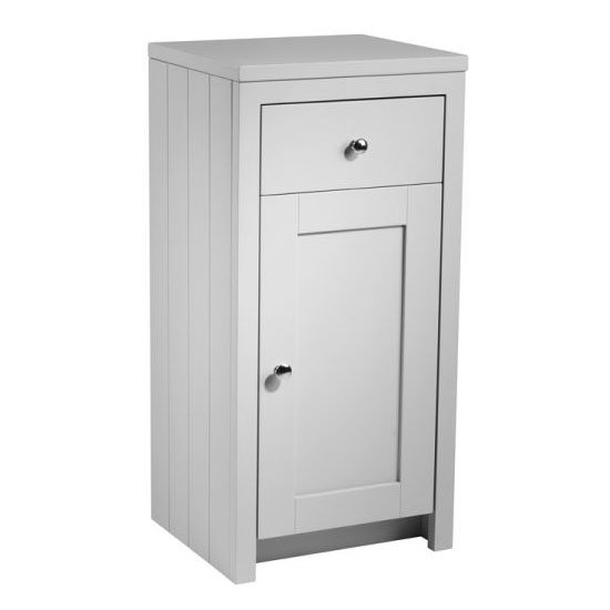 Tavistock Lansdown 400mm Freestanding Storage Unit - Pebble Grey Large Image