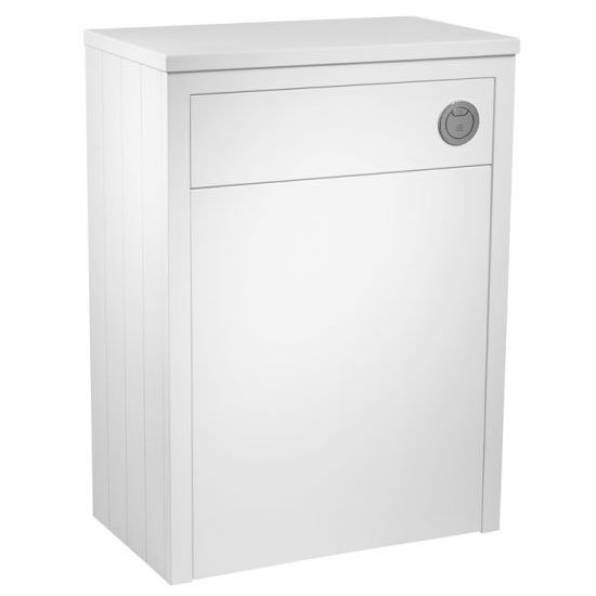 Tavistock Lansdown 600mm Back to Wall WC Unit - Linen White Large Image