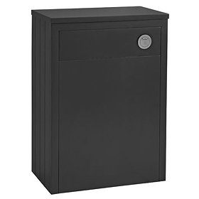 Tavistock Lansdown 600mm Back to Wall WC Unit - Matt Dark Grey Large Image